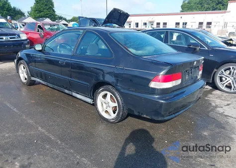 2000 Honda Civic Ex из США, поврежденный, VIN 1HGEJ8243YL114569